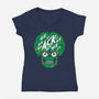 Ack-womens v-neck tee-BadBox