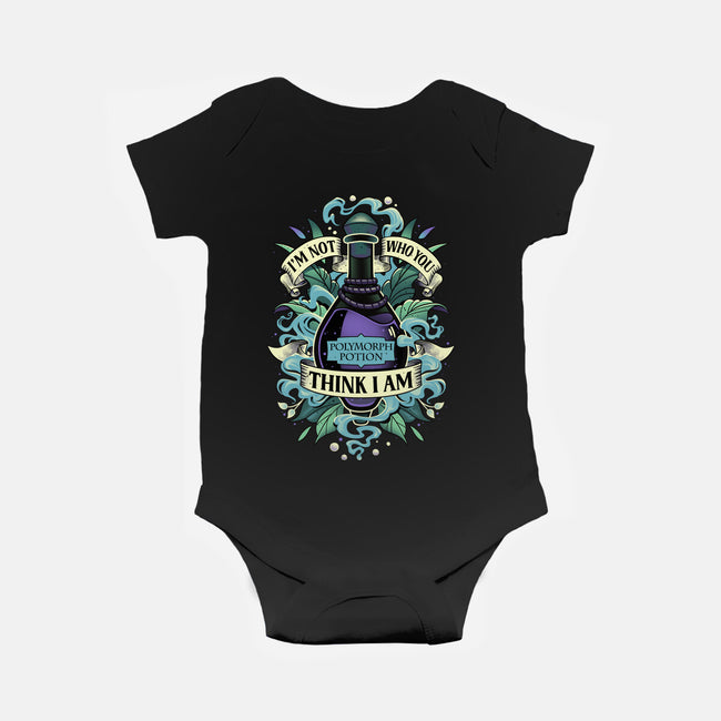 Not Who You Think I Am-baby basic onesie-Snouleaf