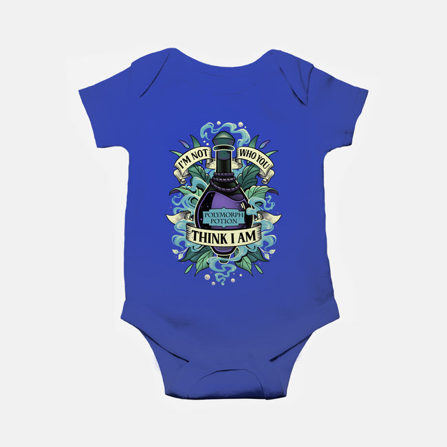 Not Who You Think I Am-baby basic onesie-Snouleaf