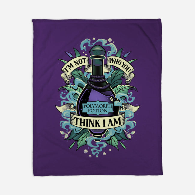 Not Who You Think I Am-none fleece blanket-Snouleaf