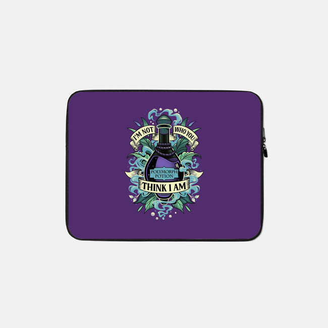 Not Who You Think I Am-none zippered laptop sleeve-Snouleaf