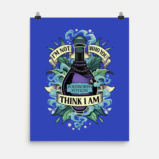 Not Who You Think I Am-none matte poster-Snouleaf