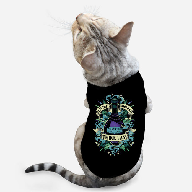 Not Who You Think I Am-cat basic pet tank-Snouleaf