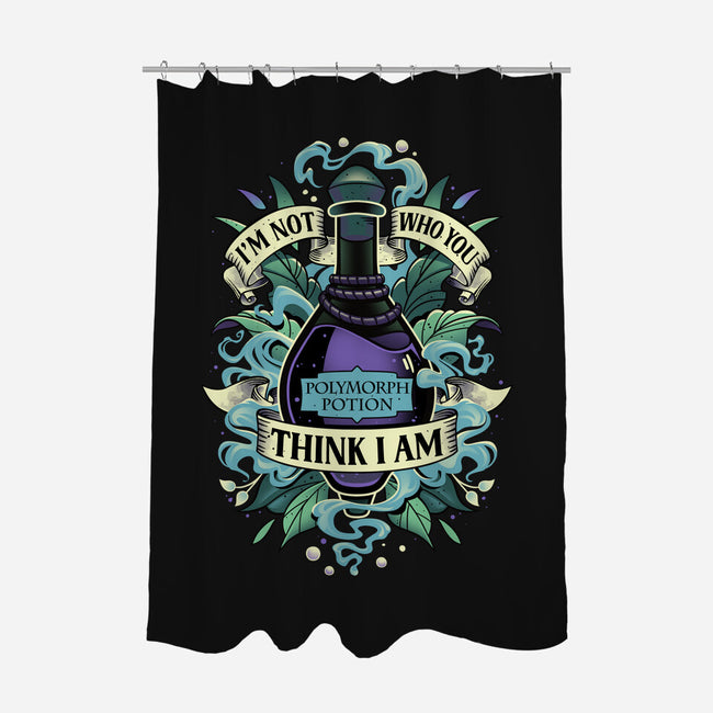 Not Who You Think I Am-none polyester shower curtain-Snouleaf