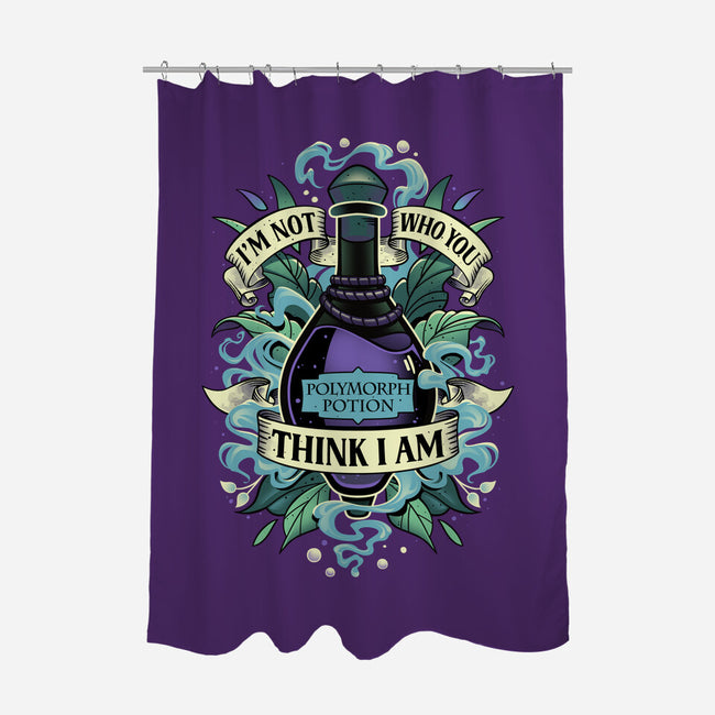 Not Who You Think I Am-none polyester shower curtain-Snouleaf