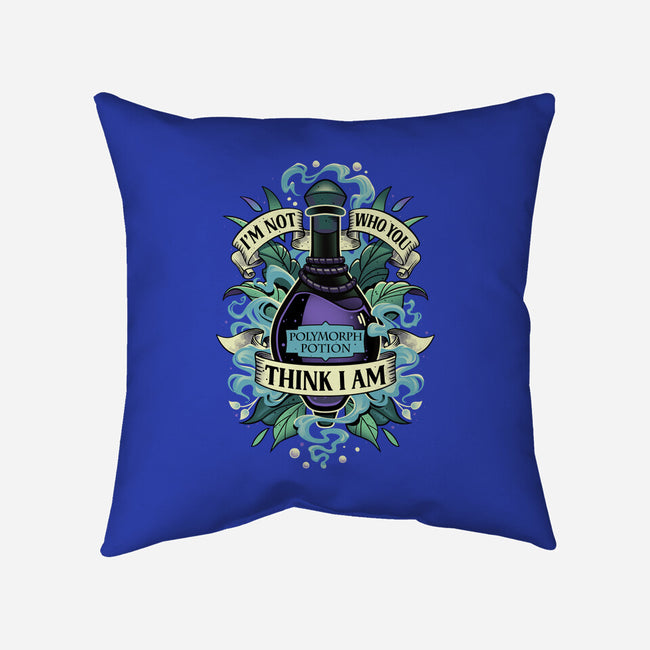 Not Who You Think I Am-none removable cover throw pillow-Snouleaf