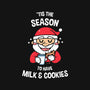 Tis The Season For Milk And Cookies-youth basic tee-krisren28