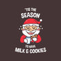 Tis The Season For Milk And Cookies-none basic tote bag-krisren28