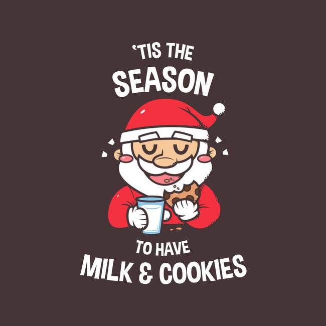 Tis The Season For Milk And Cookies-none drawstring bag-krisren28