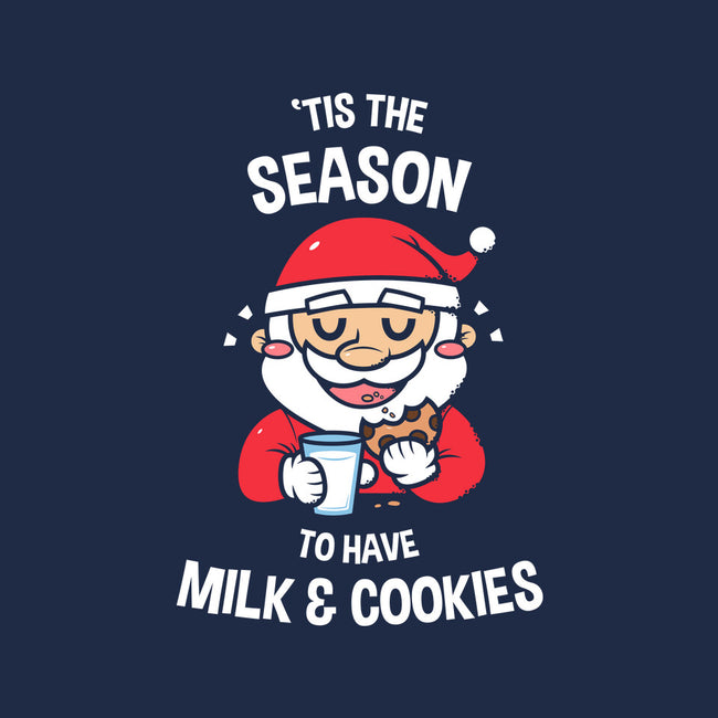 Tis The Season For Milk And Cookies-womens basic tee-krisren28