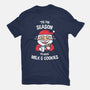 Tis The Season For Milk And Cookies-womens basic tee-krisren28