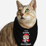 Tis The Season For Milk And Cookies-cat bandana pet collar-krisren28