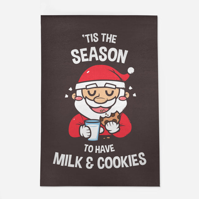 Tis The Season For Milk And Cookies-none indoor rug-krisren28