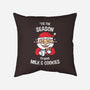 Tis The Season For Milk And Cookies-none removable cover w insert throw pillow-krisren28