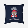 Tis The Season For Milk And Cookies-none removable cover w insert throw pillow-krisren28