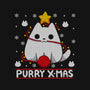 Purry Xmas-none removable cover w insert throw pillow-Vallina84