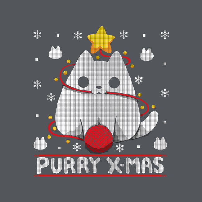 Purry Xmas-mens basic tee-Vallina84