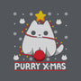 Purry Xmas-none removable cover w insert throw pillow-Vallina84