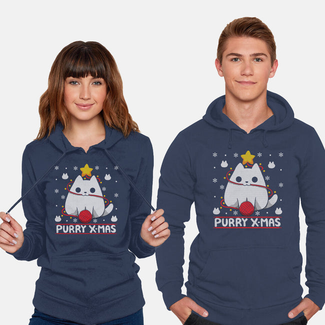 Purry Xmas-unisex pullover sweatshirt-Vallina84