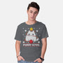 Purry Xmas-mens basic tee-Vallina84