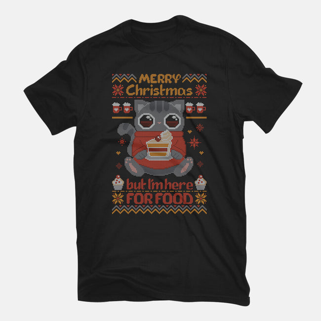I'm Here For The Food-youth basic tee-ricolaa