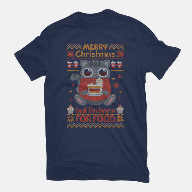 I'm Here For The Food-unisex basic tee-ricolaa
