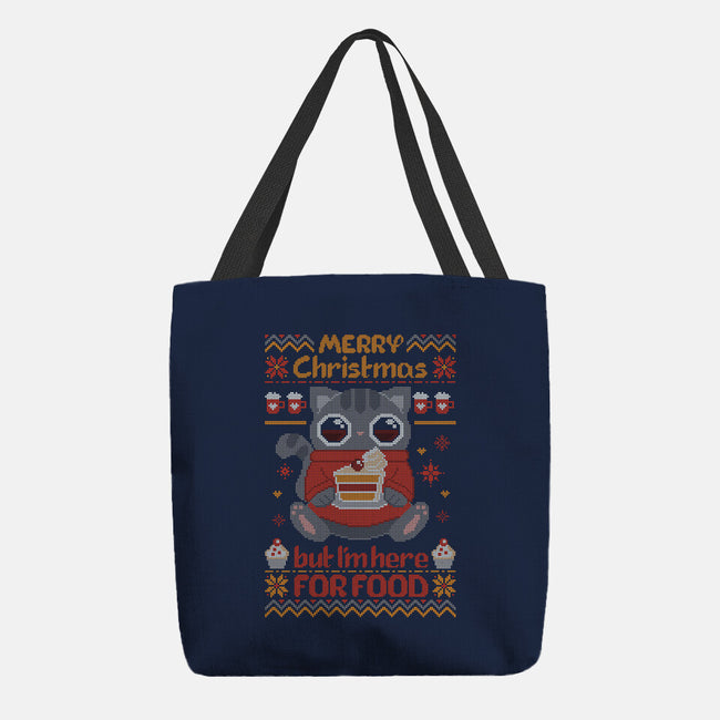 I'm Here For The Food-none basic tote bag-ricolaa