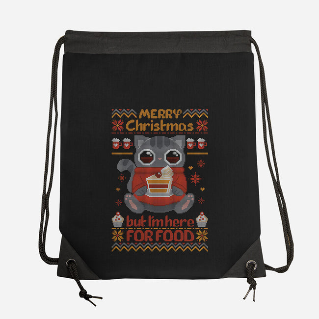 I'm Here For The Food-none drawstring bag-ricolaa