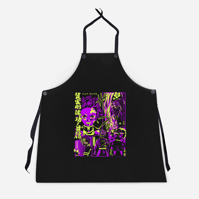 Slayer Manga-unisex kitchen apron-albertocubatas