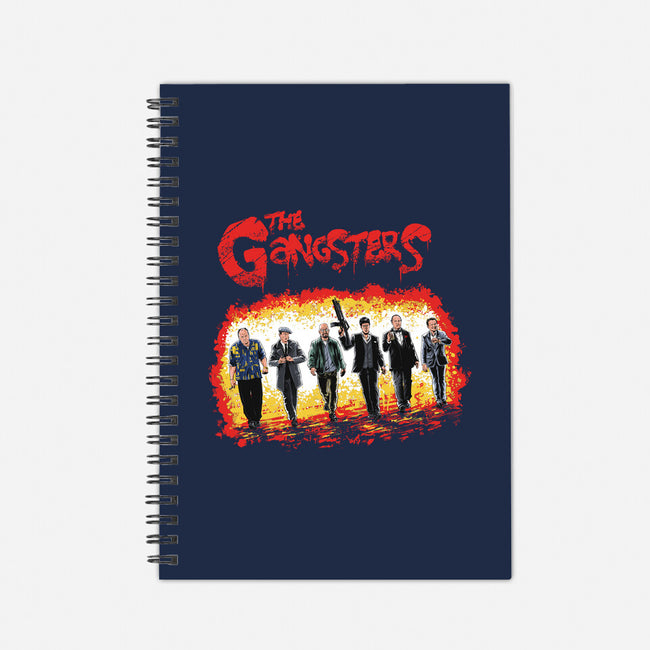 The Gangsters-none dot grid notebook-zascanauta