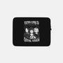 Goth Girls Social Coven-none zippered laptop sleeve-eduely