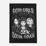 Goth Girls Social Coven-none indoor rug-eduely