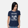 Goth Girls Social Coven-womens basic tee-eduely