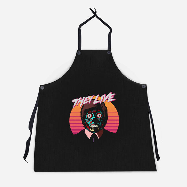 They Live-unisex kitchen apron-daveleonardo