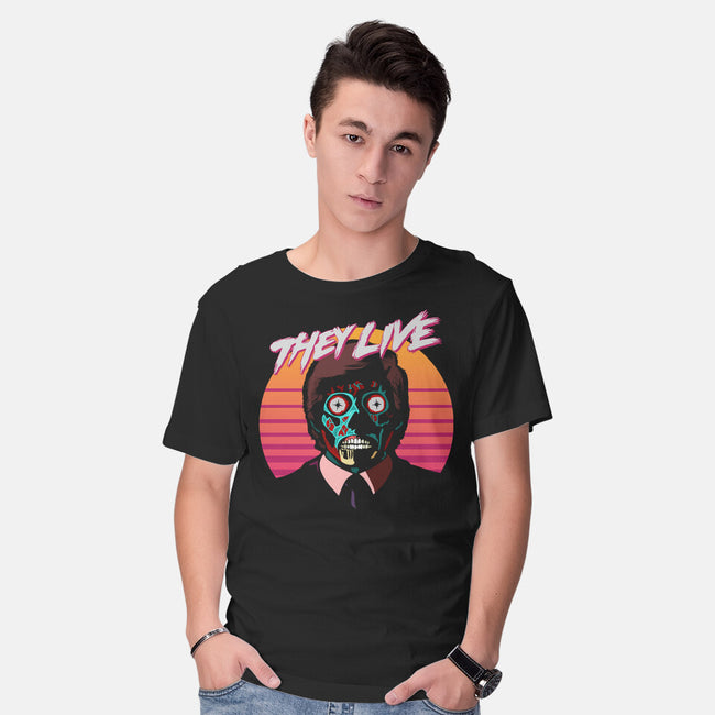 They Live-mens basic tee-daveleonardo