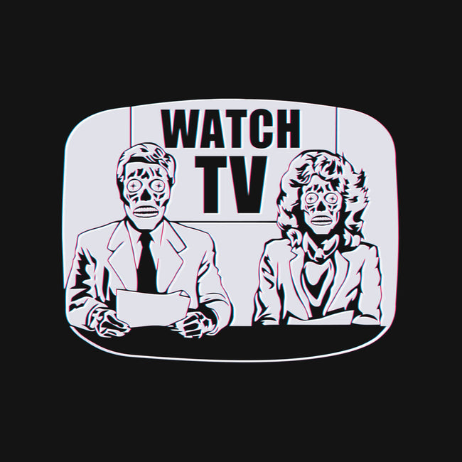 Watch TV-womens off shoulder sweatshirt-daveleonardo