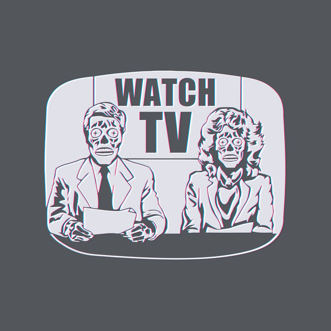 Watch TV-womens basic tee-daveleonardo