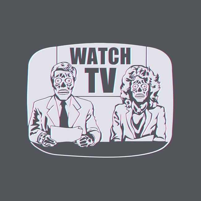 Watch TV-none basic tote bag-daveleonardo