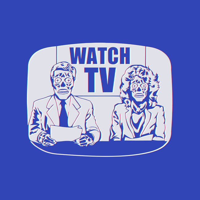 Watch TV-womens basic tee-daveleonardo