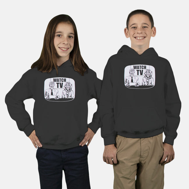 Watch TV-youth pullover sweatshirt-daveleonardo