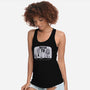 Watch TV-womens racerback tank-daveleonardo
