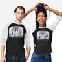 Watch TV-unisex baseball tee-daveleonardo