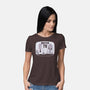 Watch TV-womens basic tee-daveleonardo