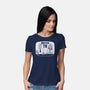 Watch TV-womens basic tee-daveleonardo