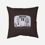 Watch TV-none removable cover w insert throw pillow-daveleonardo