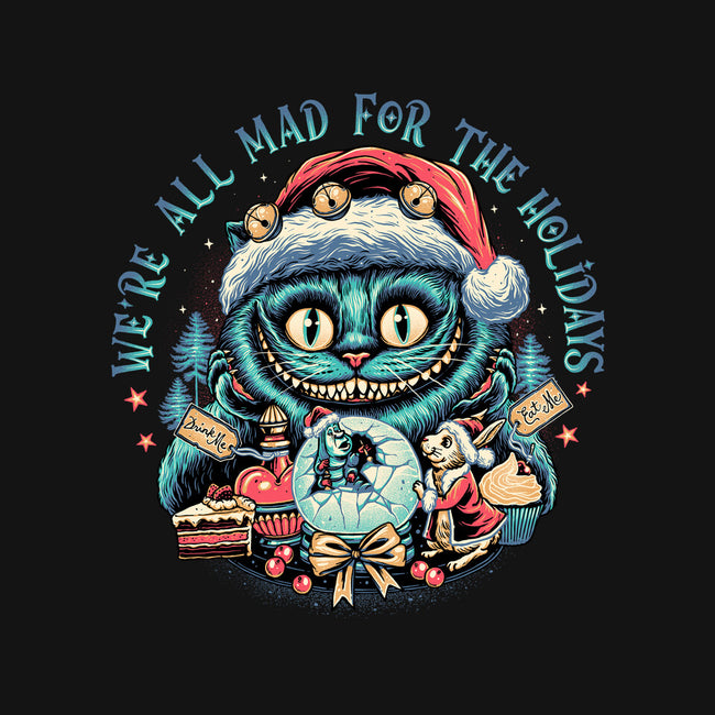 Christmas Cat-youth crew neck sweatshirt-momma_gorilla