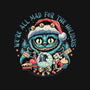 Christmas Cat-youth crew neck sweatshirt-momma_gorilla