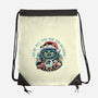 Christmas Cat-none drawstring bag-momma_gorilla