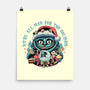 Christmas Cat-none matte poster-momma_gorilla