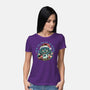 Christmas Cat-womens basic tee-momma_gorilla